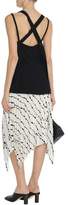 Thumbnail for your product : Helmut Lang Printed Plisse Midi Skirt