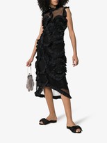 Thumbnail for your product : MONCLER GENIUS x Simone Rocha ruffled midi dress