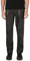 Thumbnail for your product : Giuseppe Zanotti Leather jogging bottoms