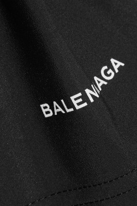 Balenciaga Stretch-jersey Turtleneck Sweater - Black