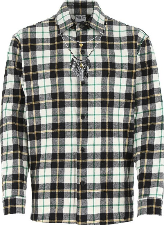 Marcelo Burlon County of Milan Checked Shirt