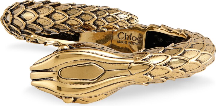 Chloé Snake Cuff Bracelet