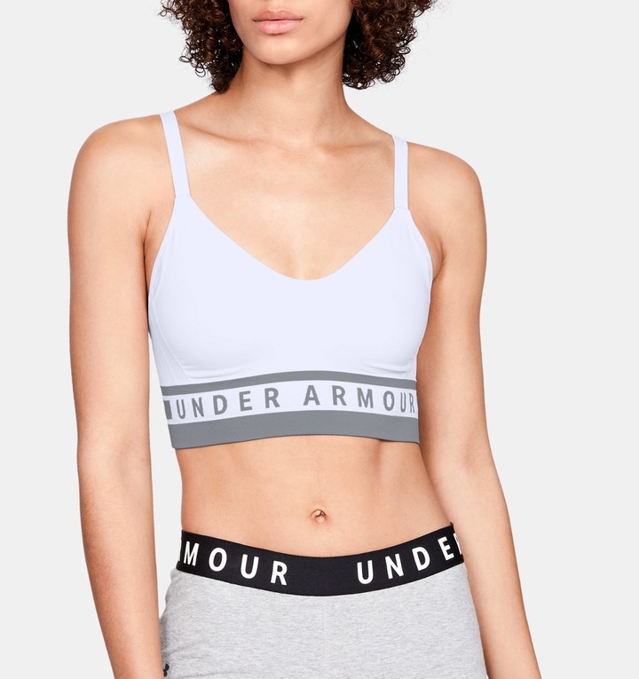 white under armour sports bra