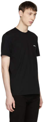 Givenchy Black Angel Back T-Shirt