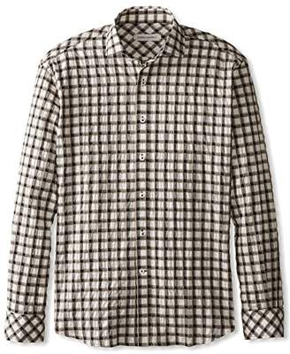 James Campbell Men's Firth Plaid Long Sleeve Shirt