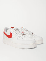 Thumbnail for your product : Nike Air Force 1 '07 Craft Full-Grain Leather And Suede Sneakers