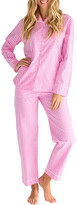 Thumbnail for your product : Sant and Abel Gingham Cotton Poplin Long-Sleeve Pajama Set