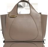 Thumbnail for your product : Victoria Beckham Dove Grey Leather Small Newspaper Tote Bag
