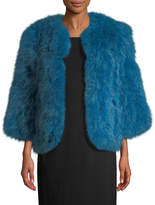 Thumbnail for your product : Yves Salomon Dinde Feather Jacket