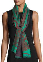 Thumbnail for your product : Etro Reversible Double-Print Paisley Scarf