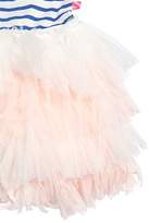 Thumbnail for your product : Billieblush Cotton Jersey & Stretch Tulle Dress