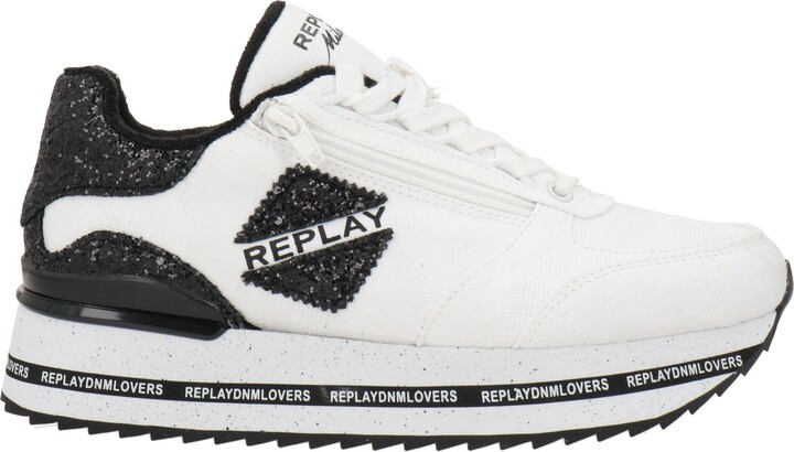 Replay Women's White Sneakers & Athletic Shoes | ShopStyle