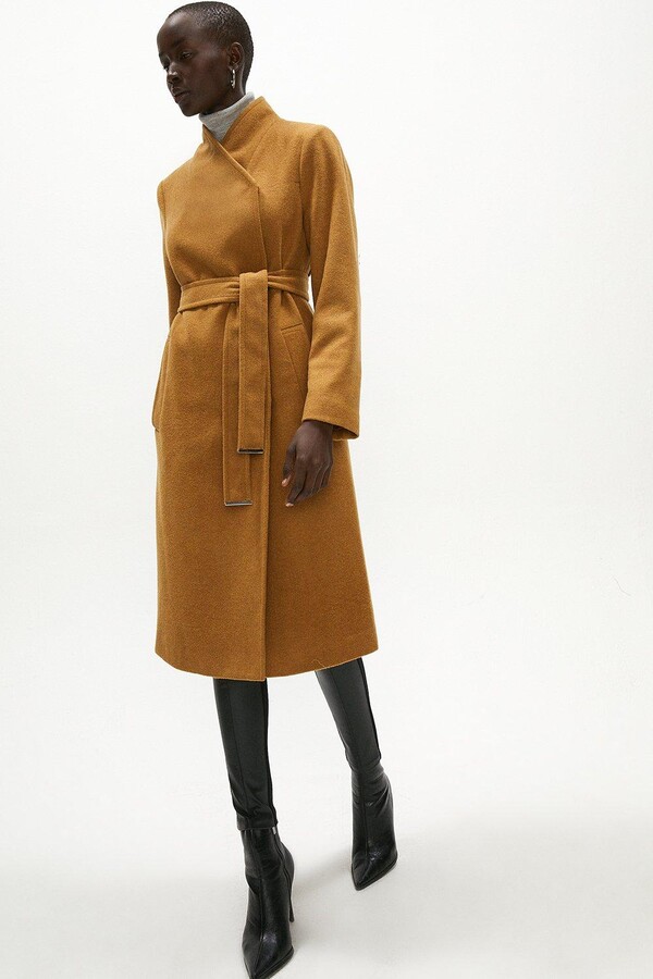 Funnel wrap coat Clearance