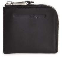 McQ Calf Leather Corner-Zip Wallet