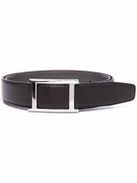 Thumbnail for your product : Canali Leather Buckle Belt