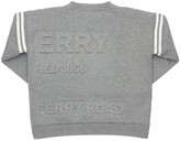 Thumbnail for your product : Burberry Embossed Logo Cotton Blend Sweatshirt