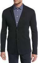 Thumbnail for your product : Emporio Armani Textured Cotton Jersey Jacket