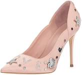 guess pink pumps