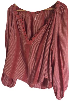 Free People Pink Cotton Top for Women