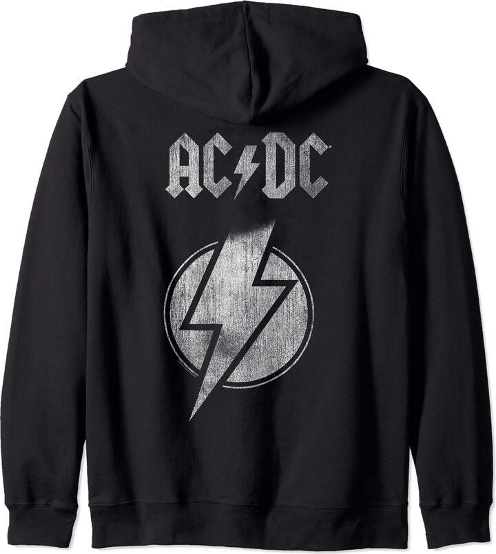 AC/DC ACDC Lightning Bolt Zip Hoodie ShopStyle Tshirts