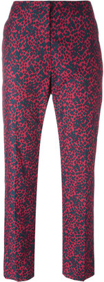 Sonia Rykiel patterned tailored trousers