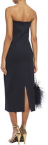 Thumbnail for your product : Givenchy Strapless Ribbed-knit Midi Dress