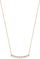 Thumbnail for your product : Ef Collection Multi Triangle Crescent Necklace