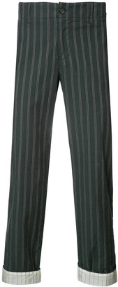 Undercover woven stripe trousers