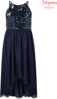 Thumbnail for your product : Monsoon Saskia Reversible Sequin Prom Dress Blue