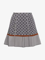 Chloé Horse Motif Jacquard Knit Mini Skirt