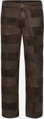 Salvatore Santoro Patch Leather Trousers