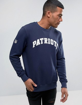 New Era Sweatshirt With Patriots Logo