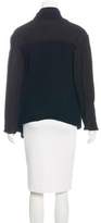 Thumbnail for your product : Donna Karan Wool & Leather Cardigan w/ Tags