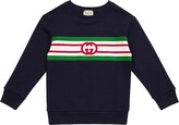 Thumbnail for your product : Gucci Children Logo cotton sweatshirt