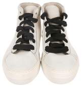 Thumbnail for your product : Helmut Lang High-Top Suede Sneakers