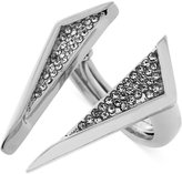 Thumbnail for your product : Vince Camuto Crystal Triangle Open Center Ring