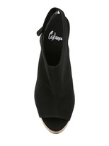 Thumbnail for your product : Castaner 100mm Open Toe Canvas Wedges