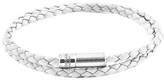 Thumbnail for your product : Tateossian Men's Braided Leather Double-Wrap Bracelet