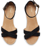 Thumbnail for your product : Toms Navy Galapagos Suede Women's Correa Sandals
