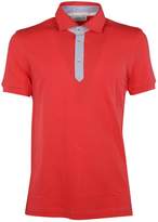 Thumbnail for your product : Della Ciana Contrast Detail Polo Shirt