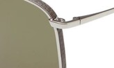 Thumbnail for your product : Ferragamo 59mm Rectangular Navigator Sunglasses