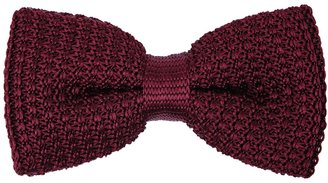 Reiss Dexter Knitted Silk Bow Tie