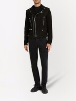 Thumbnail for your product : Giuseppe Zanotti Suede Biker Jacket