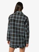 Thumbnail for your product : Tibi Spencer plaid jacket