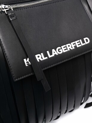 Karl Lagerfeld Paris K/Fringe Hobo bag