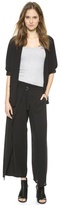 Thumbnail for your product : DKNY Pure Wide Leg Wrap Pants