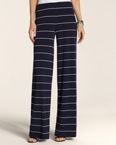 Thumbnail for your product : Chico's Knit Kit Small Stripe Palazzo Pants