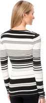 Thumbnail for your product : A Pea in the Pod BCBGMAXAZRIA Long Sleeve Scoop Neck Maternity T Shirt