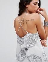 Thumbnail for your product : Glamorous Cross Back Cami Top
