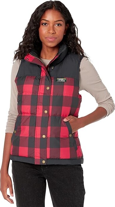 Women's Red Plaid Vest | ShopStyle